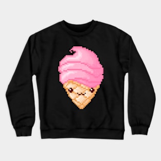 Pixel Ice Cream Crewneck Sweatshirt